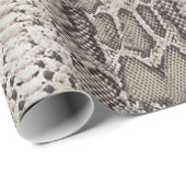 Animal Print SNAKE HUID Cadeaupapier (Rol Hoek)
