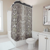 Animal Print Snakeskin Douchegordijn (In situ)