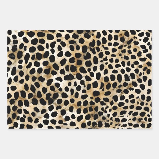 Animal Print - Wrapping Paper Sheets (Voorkant)