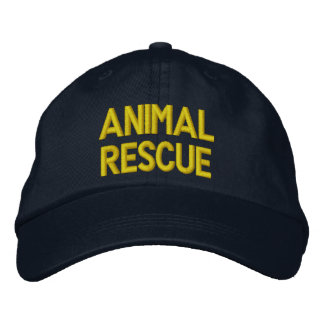 Animal Rescue Cap Geborduurde Pet