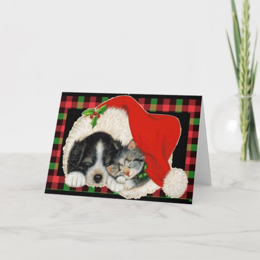 Animal Rescue Santa Kaart (Voorkant)