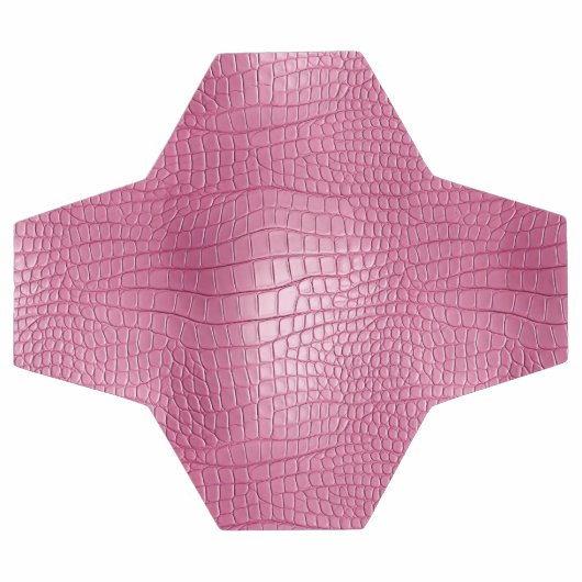 Animal rose Faux Alligator (Plat)