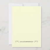 Animal Safari Anniversaire Fête Invitation (Dos)