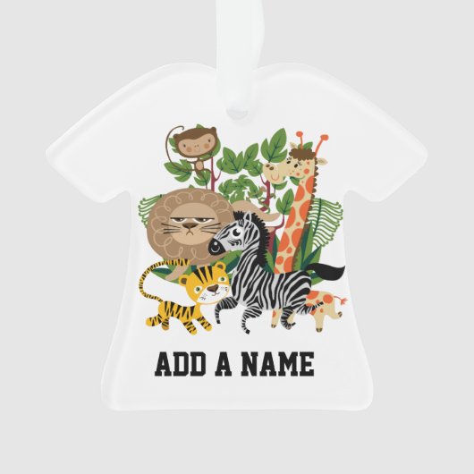 Animal Safari Ornament (voorkant)