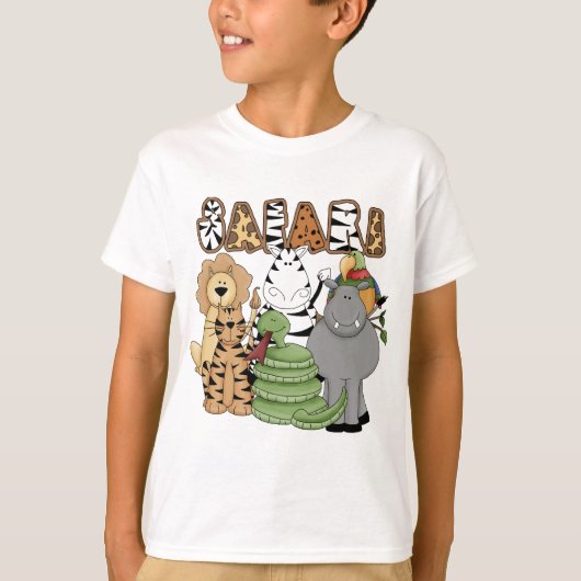 Animal Safari T-shirt (Voorkant)