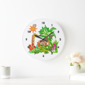 Animal Safari Wall klok (Huis)