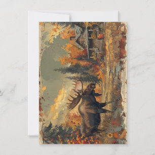 Animal Scenes Kaart Notitiekaartje