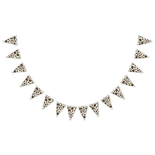 Animal Skin Bunting Flag Banner (Alle)