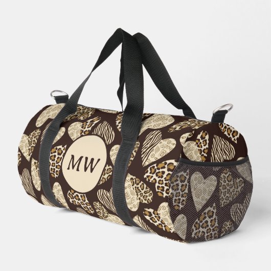 Animal skin with hearts plunjezak (Rechterhoek)