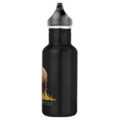 Animal Totem Spiritueel, bizon, buffel inspiratie Waterfles (Rechts)