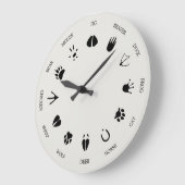 Animal Tracks Footprints Identification Grote Klok (Hoek)