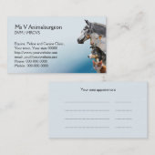 Animal vet appoinment afsprakenkaartje (Voorkant / Achterkant)