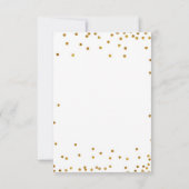 Animal Woodland Créatures Baby shower Invitation (Dos)