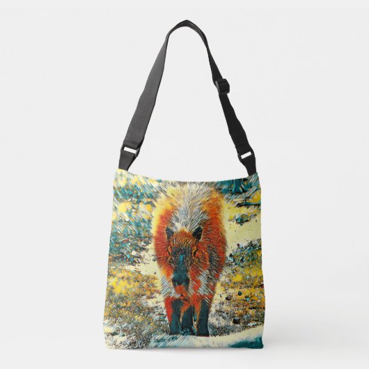 AnimalArt_Capybara_002 Crossbody Tas (Voorkant)