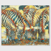 AnimalArt_Zebra_20170602_by_JAMColors Cadeaupapier (Vlak)