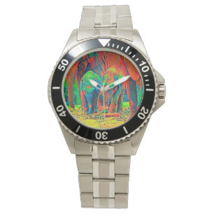 AnimalColor_Elephant_001 Horloge