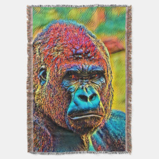 AnimalColor_Gorilla_010 Deken