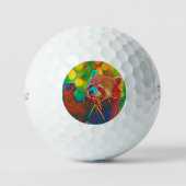 AnimalColor_RedPanda_003 Golfballen (Voorkant)