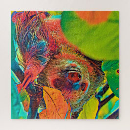 AnimalColor_Sloth_001_by_JAMColors Legpuzzel