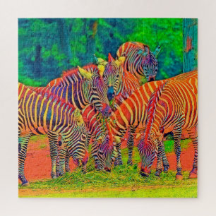 AnimalColor_Zebra_002 Legpuzzel