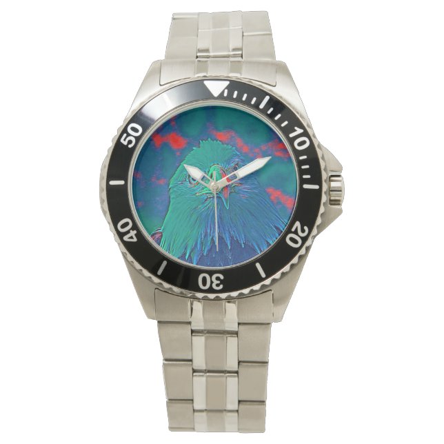 AnimalMix_Bird_048 Horloge (Voorkant)