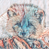 AnimalMix_Fox_009 Sticker (Voorkant)