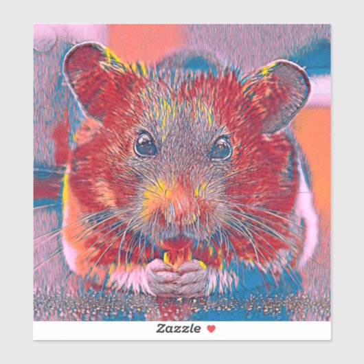 AnimalMix_Hamster_002 Sticker (Vel)
