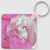 AnimalMix_Rabbit_008 Sleutelhanger (Achterkant)