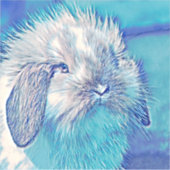 AnimalMix_Rabbit_07 Sticker (Voorkant)