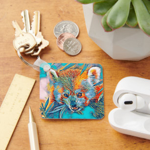 AnimalMix_RedPanda_001 Sleutelhanger
