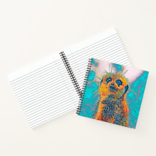 AnimalMix_Stokstaartje_005 Notitieboek