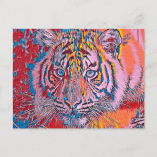 AnimalMix_Tiger_054 Briefkaart