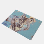 AnimalMix_Wolf_012 Deurmat (Schuin)