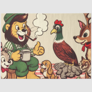 Animals Comics Tissuepapier