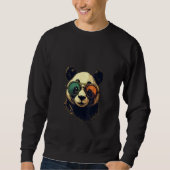 Animals Graphic  Panda Wearing Sunglasses 4 Trui (Voorkant)