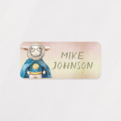 Animals Heroes waterdichte kinder naam kleding Labels (Design 1)