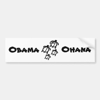 Animals_Honu_Ohana_Small, Obama, Ohana Bumpersticker