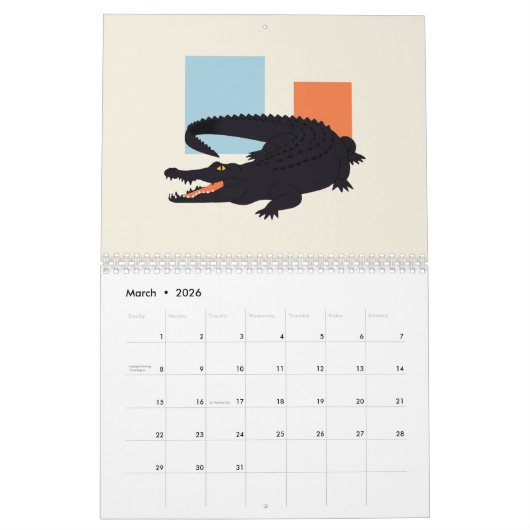 Animals Kalender (Mar 2026)