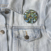 Animals of the world ronde button 5,7 cm (In situ)
