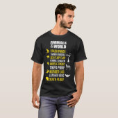 Animals Of The World Trash Panda Danger Noodle T-shirt (Voorkant volledig)