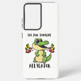 Animals Party Alligator Samsung Galaxy Hoesje