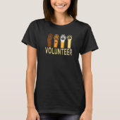 Animals Rescue Volunteer Animal Right Different Pe T-shirt (Voorkant)
