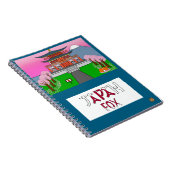 Animals the World Japan Fox Notebook Notitieboek (Rechterzijde)