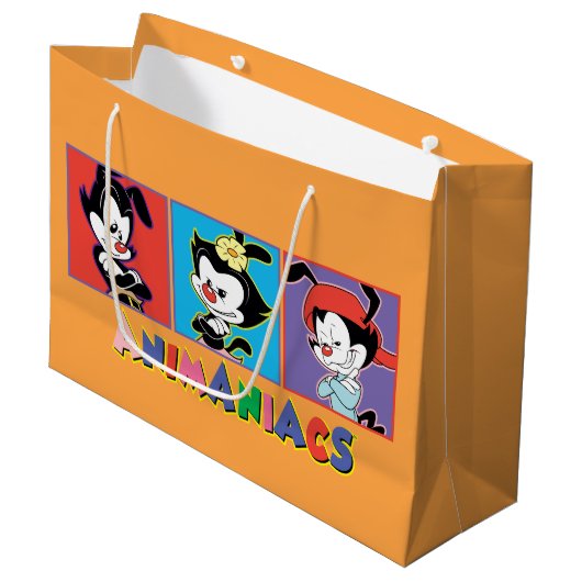 Animaniacs | Afbeelding van Yakko, Dot en Wakko-fl Groot Cadeauzakje (Voorkant Gekanteld)