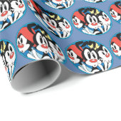 Animaniacs | Cirkel Warner Siblings Grafisch Cadeaupapier (Rol Hoek)