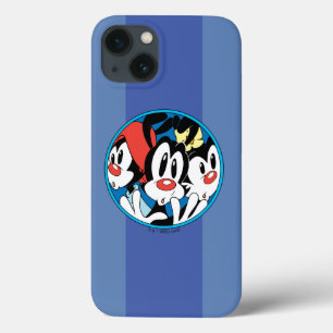 Animaniacs Cirkel Warner Siblings Grafisch iPhone 13 Hoesje