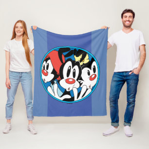 Animaniacs Cirkel Warner Siblings Grafisch Fleece Deken