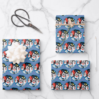 Animaniacs | Cirkel Warner Siblings Grafisch Inpakpapier Vel