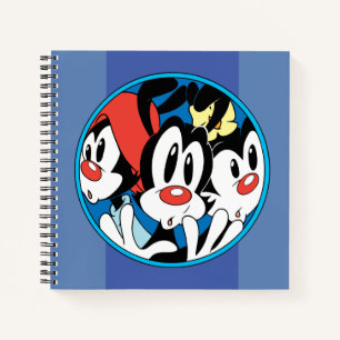 Animaniacs Cirkel Warner Siblings Grafisch Notitieboek