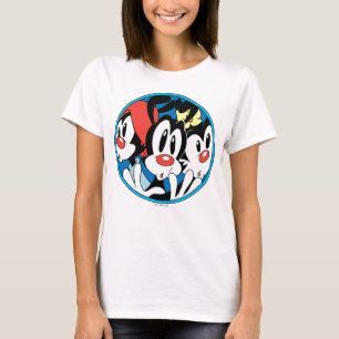 Animaniacs Cirkel Warner Siblings Grafisch T-shirt